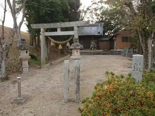 荒神社の鳥居