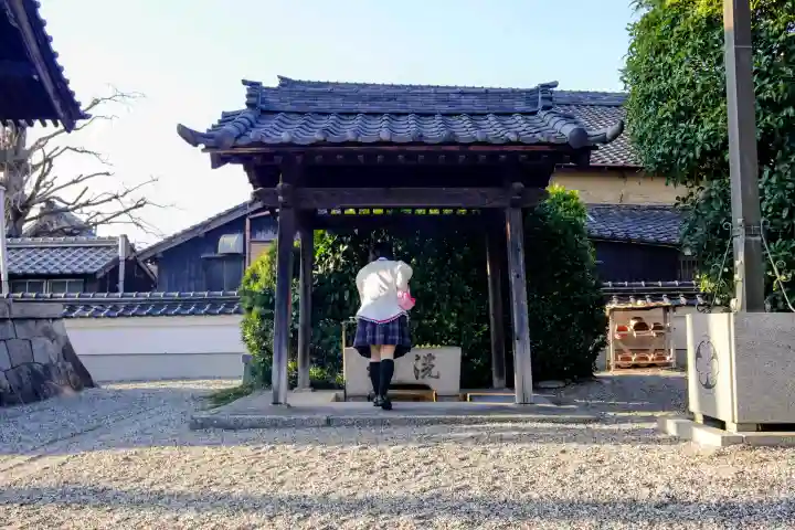 清浄院の手水舎