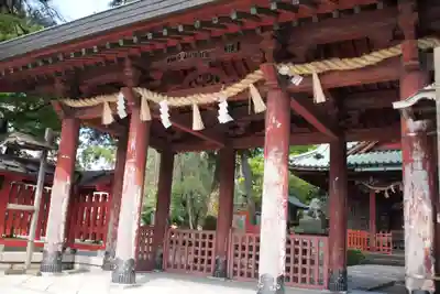 尾崎神社の山門・神門