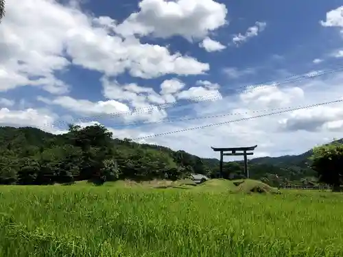 熊野社の鳥居