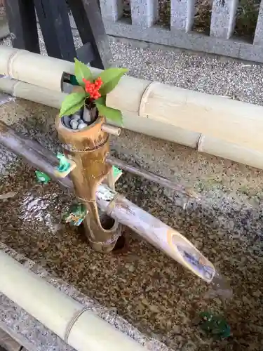 富部神社の手水舎