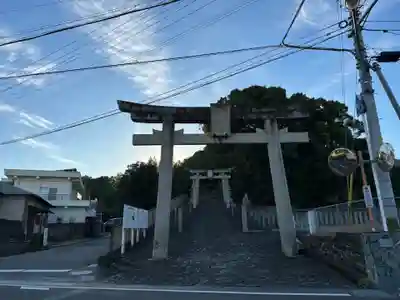 天石門別八倉比売神社の鳥居