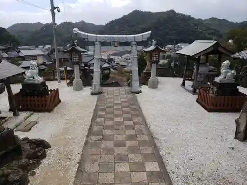 陶山神社の鳥居