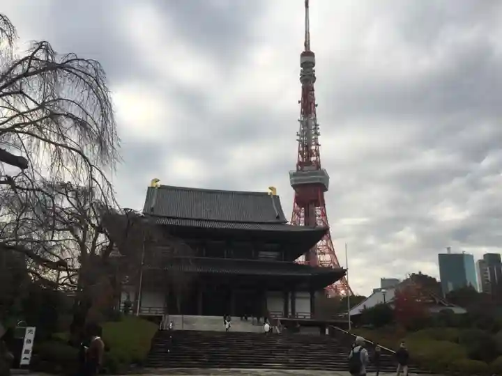 増上寺の本殿・本堂