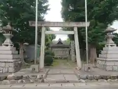 迦具豆知神社の鳥居