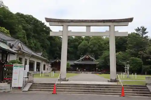 群馬県護国神社の鳥居