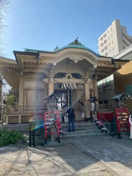 矢先稲荷神社の本殿・本堂