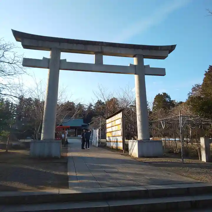 茨城縣護國神社の鳥居