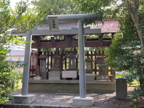 狭山八幡神社の鳥居