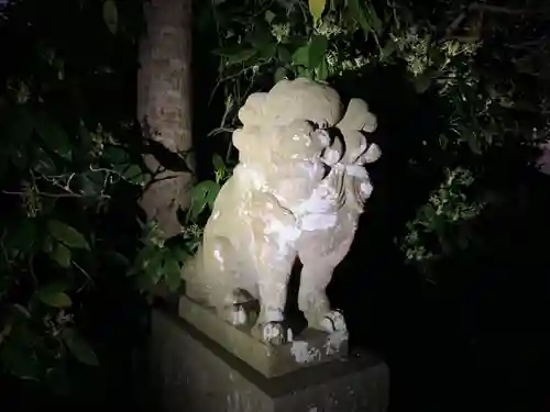 八幡神社の狛犬