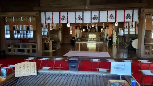 釧路一之宮 厳島神社の本殿・本堂