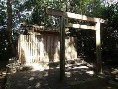 狭田国生神社（皇大神宮摂社）の鳥居