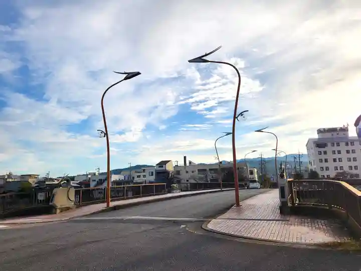 日吉神社の周辺