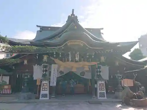 櫛田神社の本殿・本堂