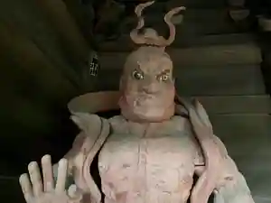 普門寺(切り絵御朱印発祥の寺)の像(2021年01月23日(土) 10時22分05秒投稿)