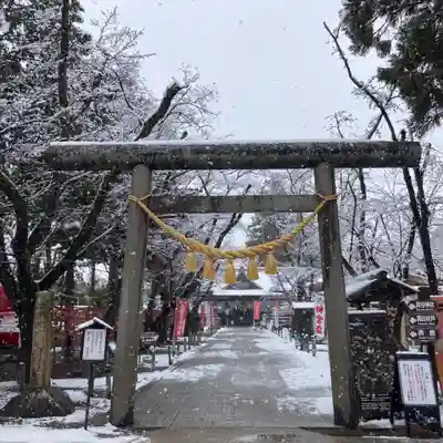 眞田神社の鳥居