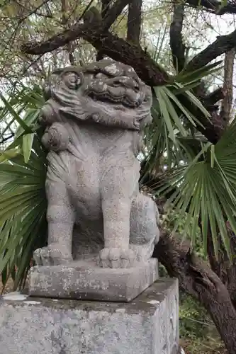 山八幡神社の狛犬