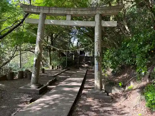 石巻神社山上社の鳥居