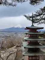新倉富士浅間神社の景色