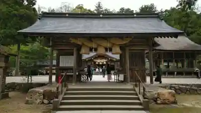 熊野大社の山門・神門