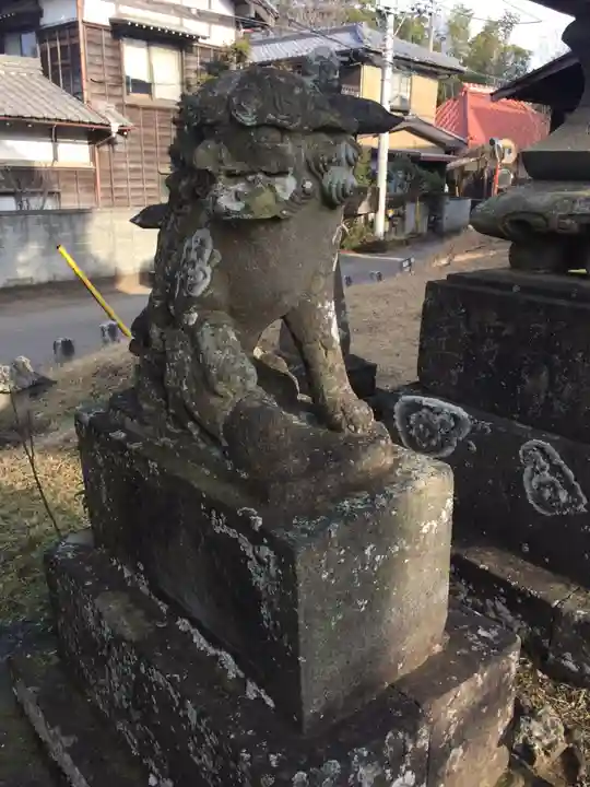 将門神社の狛犬