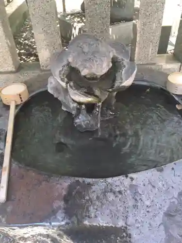 牛天神北野神社の手水舎