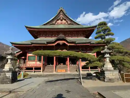 甲斐善光寺の本殿・本堂