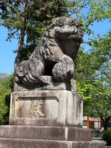 富士山本宮浅間大社の狛犬