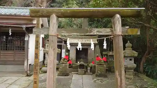 五所神社の鳥居