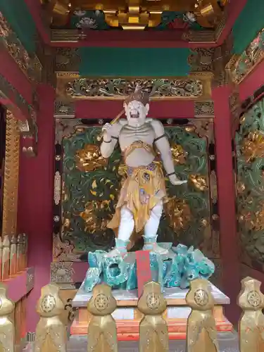 日光山輪王寺 大猷院の像
