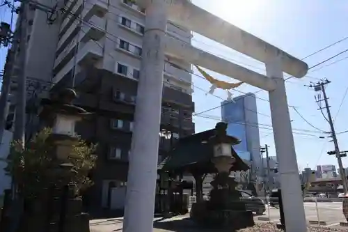 阿邪訶根神社の鳥居