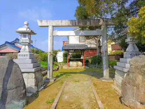 津島社（加納）の鳥居