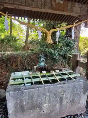 那須神社の手水舎