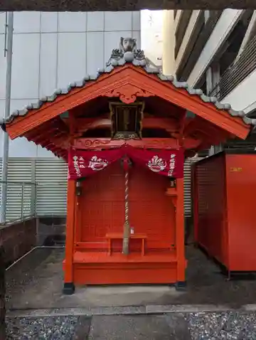 新硯稲荷神社(櫛田神社飛地境内)の本殿・本堂