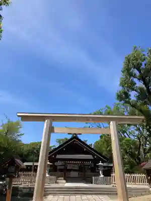 和泉國一之宮　大鳥大社の鳥居