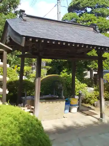 円泉寺の手水舎