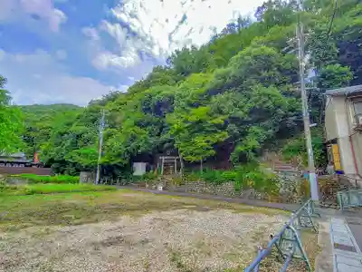 神明神社(秋葉神社)の自然