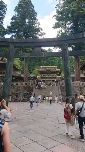 日光東照宮の鳥居