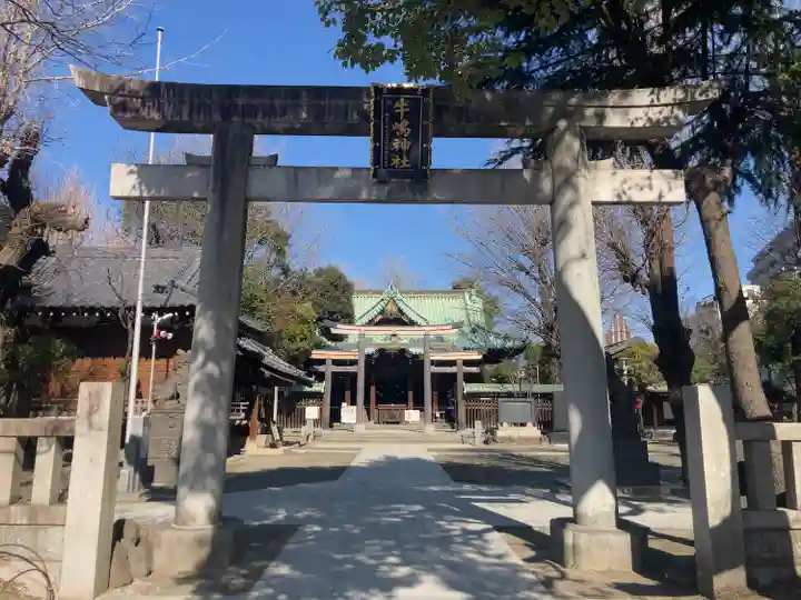 牛嶋神社の鳥居