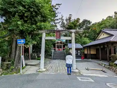 元城町東照宮の鳥居