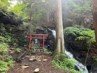 母の白滝神社(山梨県)