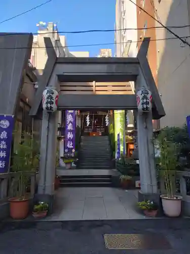 烏森神社の鳥居