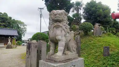 白髭神社の狛犬