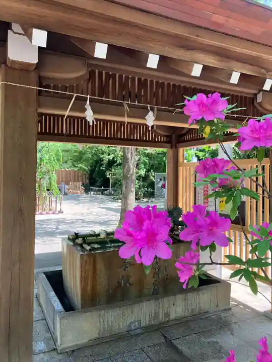 愛宕神社の手水舎