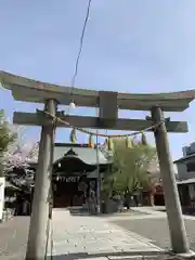 中津瀬神社の鳥居