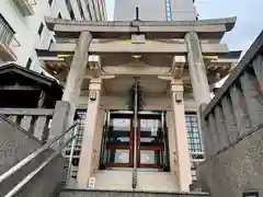 車町稲荷神社の鳥居