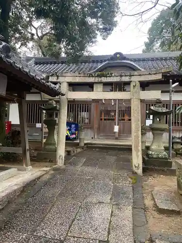 東葛城神社の鳥居