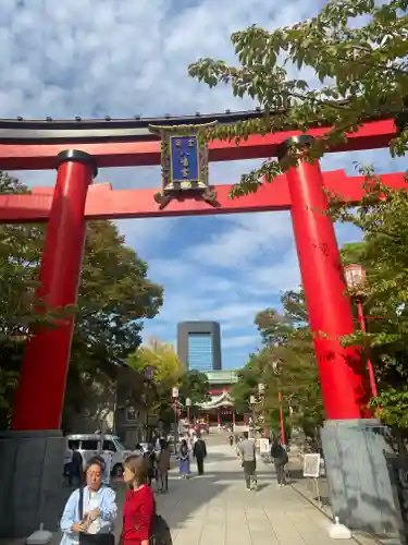 富岡八幡宮の鳥居