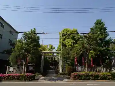 徳持神社の鳥居