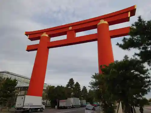 平安神宮の鳥居